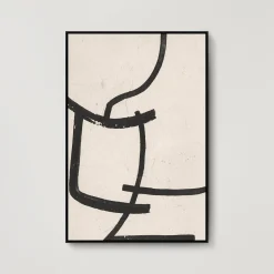 Z Gallerie A Crossed Line​> Series | Hand Painted