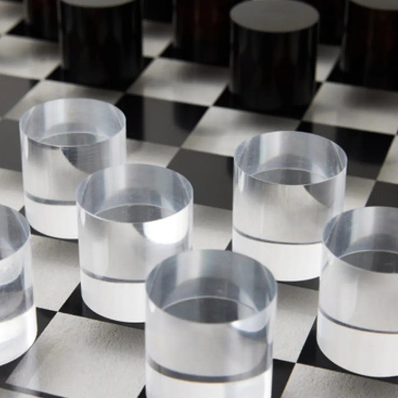 Z Gallerie Acrylic Checkers> Games | Décor Sale