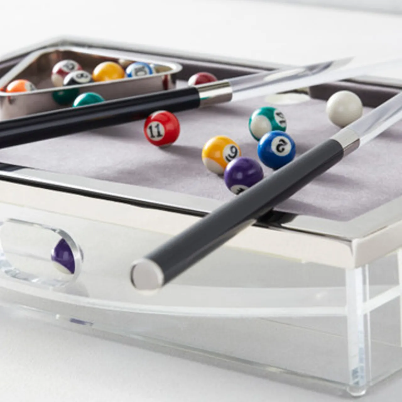 Z Gallerie Acrylic Pool Table> Games | Décor Sale