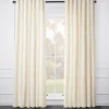 Z Gallerie Aiya Silk Eggshell - Custom> Solid Window Panels | Custom Window Panels