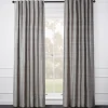 Z Gallerie Aiya Silk Grey - Custom> Solid Window Panels | Custom Window Panels