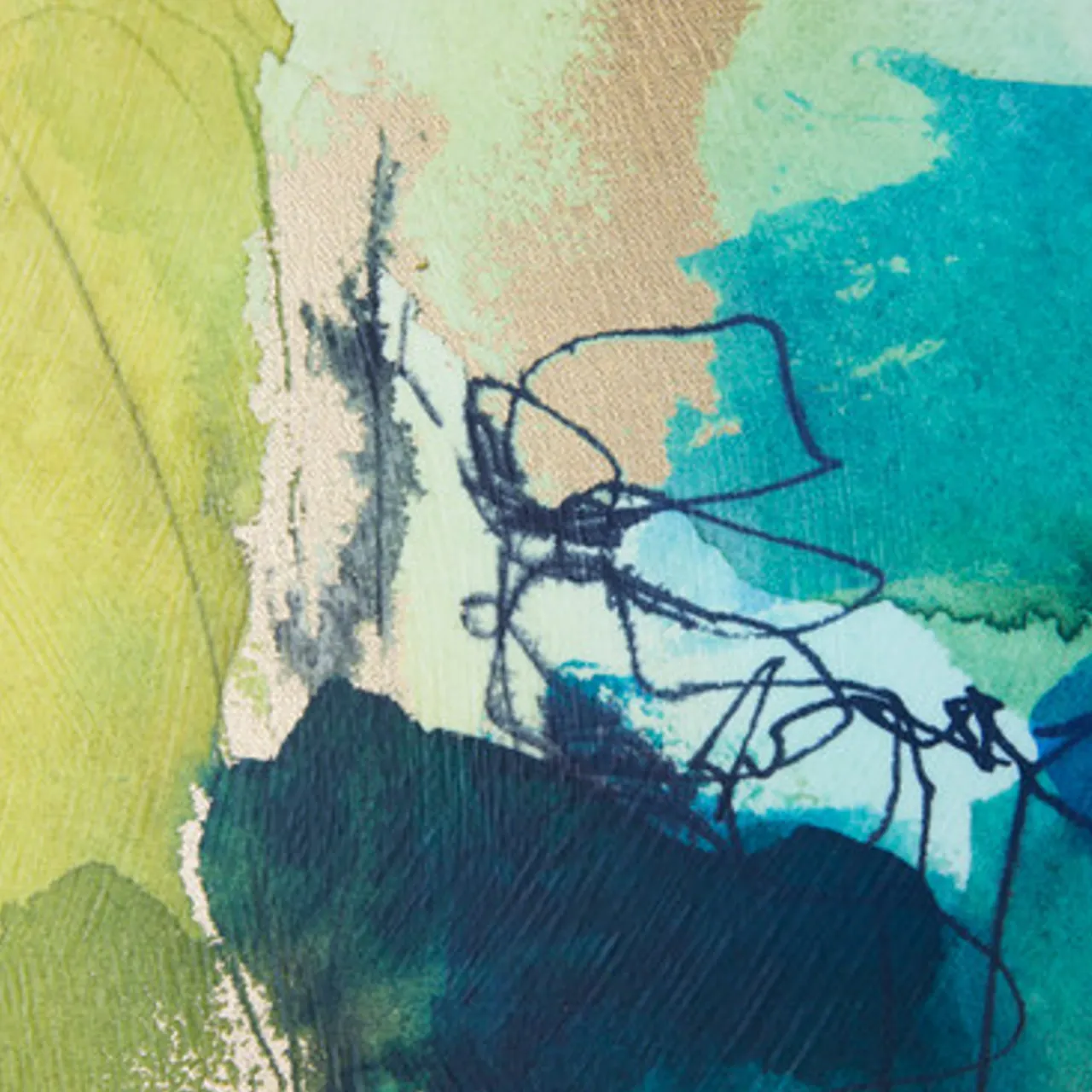 Z Gallerie Apricity 3> Series | Canvas