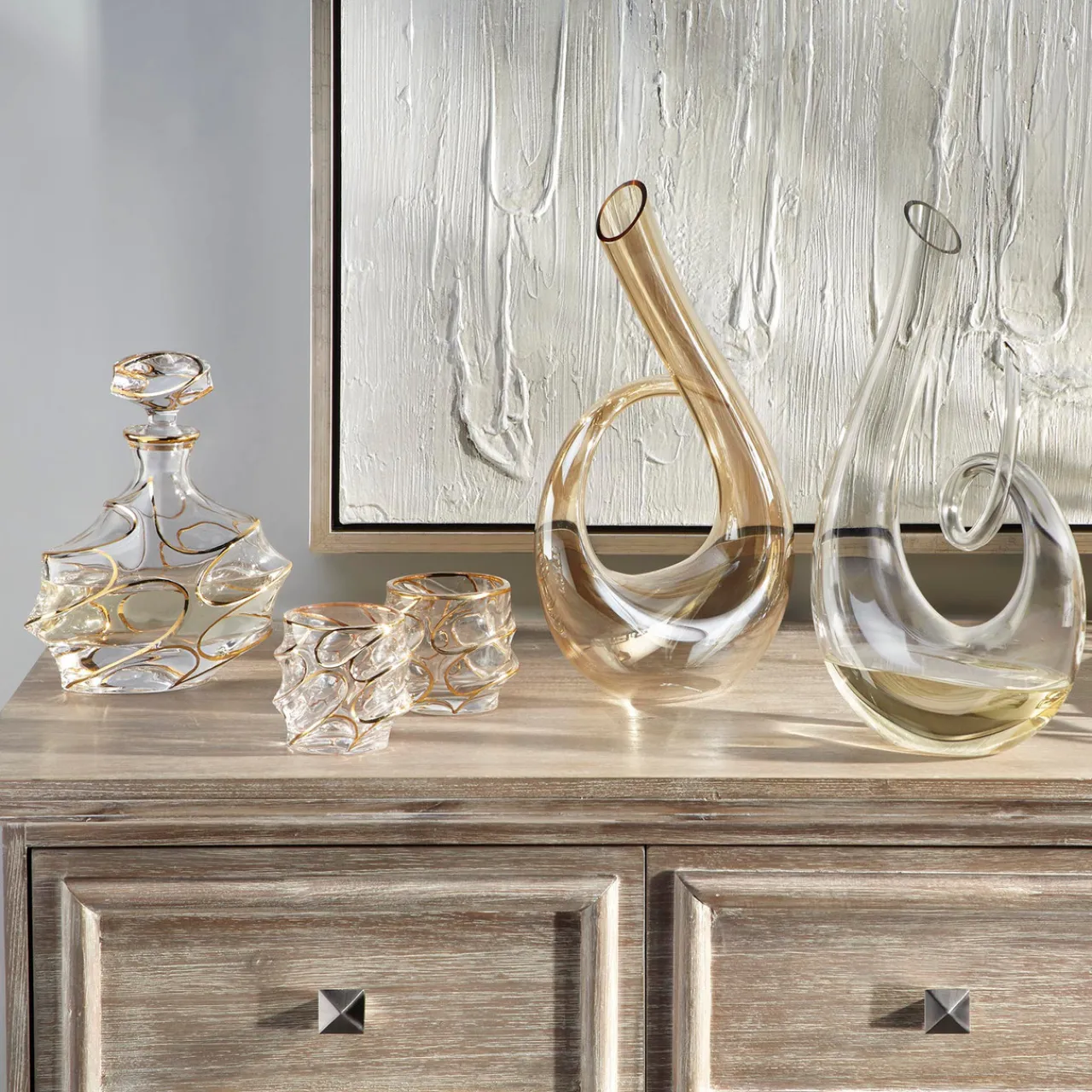 Z Gallerie Arabella Double Old-Fashioned - Set of 4> Barware & Entertaining | Tabletop Sale
