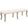 Z Gallerie Archer Bench - Wash Oak> Dining Bench & Stools