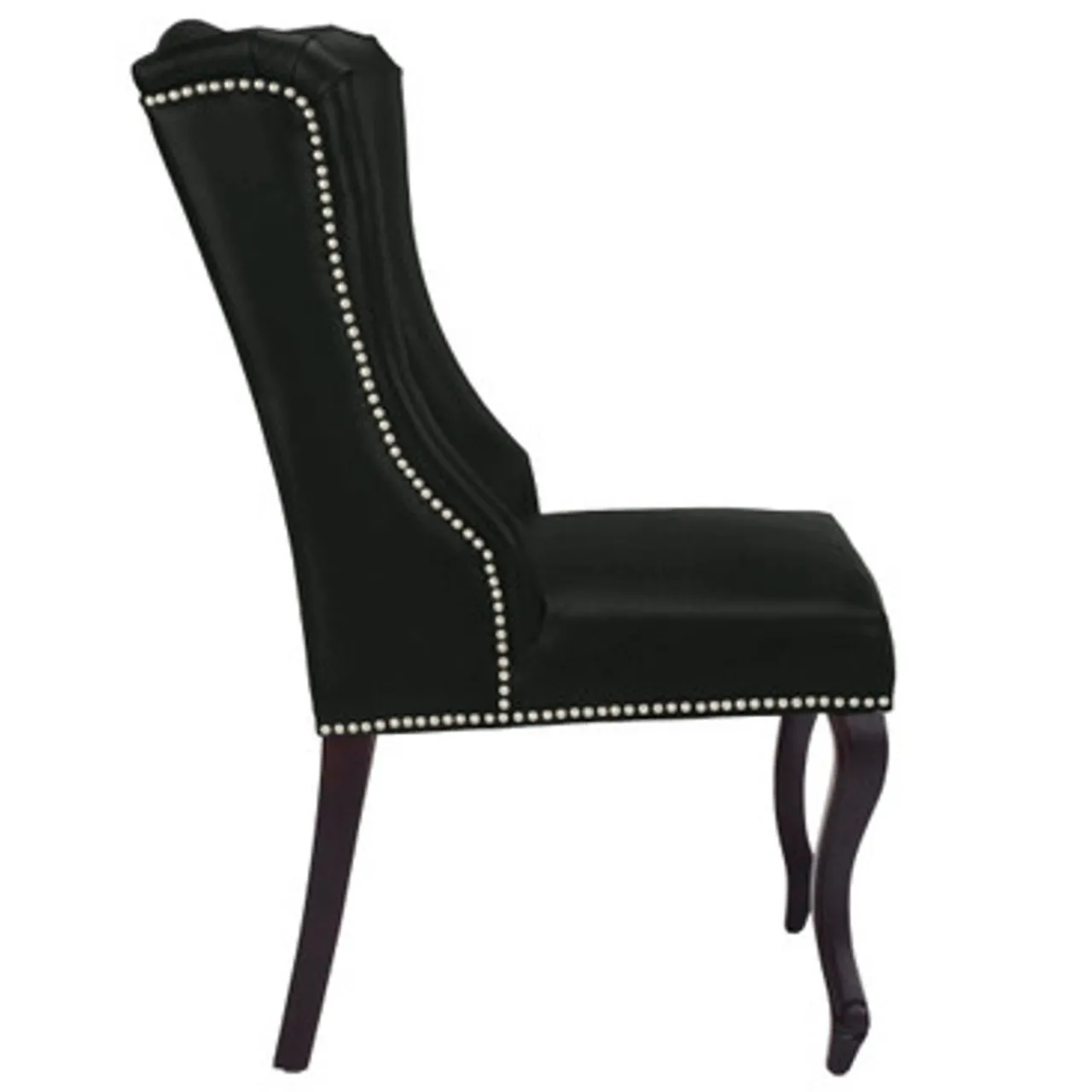 Z Gallerie Archer Leather Dining Chair - Espresso> Dining Chairs
