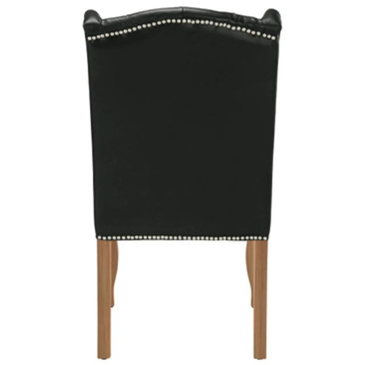 Z Gallerie Archer Leather Dining Chair - Wash Oak> Dining Chairs