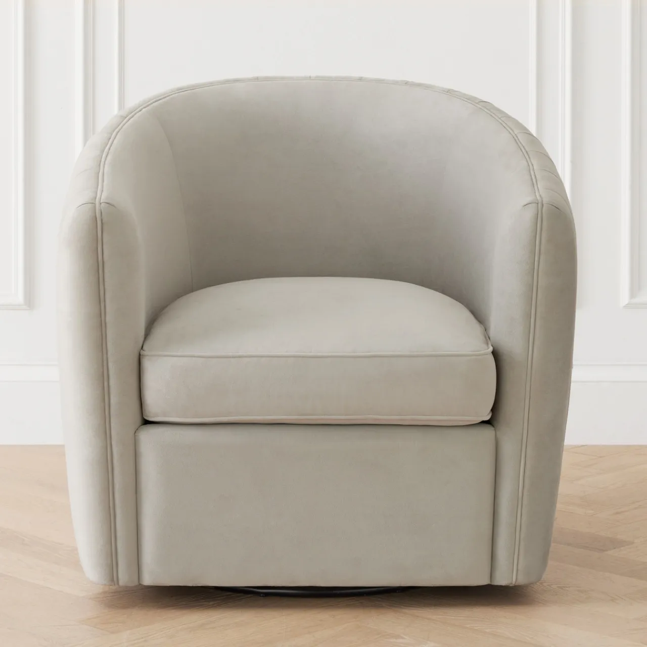 Z Gallerie Aria Channeled Swivel Chair> Swivel Chairs | Accent Chairs