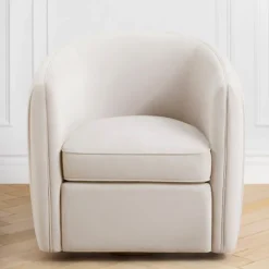 Z Gallerie Aria Pleated Swivel Chair><noscript><img width=
