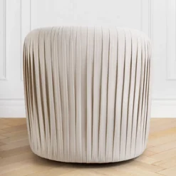 Z Gallerie Aria Pleated Swivel Chair><noscript><img width=