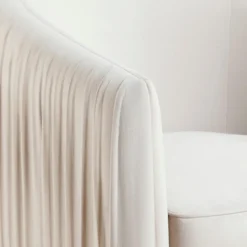 Z Gallerie Aria Pleated Swivel Chair><noscript><img width=