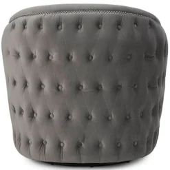 Z Gallerie Aria Tufted Swivel Chair><noscript><img width=