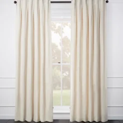 Z Gallerie Audrey Linen Sand - Custom> Solid Window Panels | Custom Window Panels