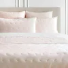 Z Gallerie Ayla Reversible Bedding - Blush> Textured Bedding | Velvet Bedding