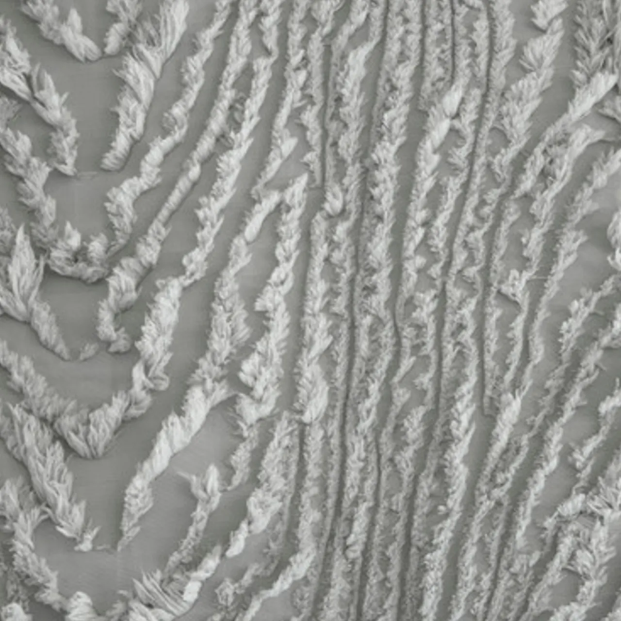 Z Gallerie Azalea Bedding - Dove Grey> Textured Bedding | Duvets Covers & Shams