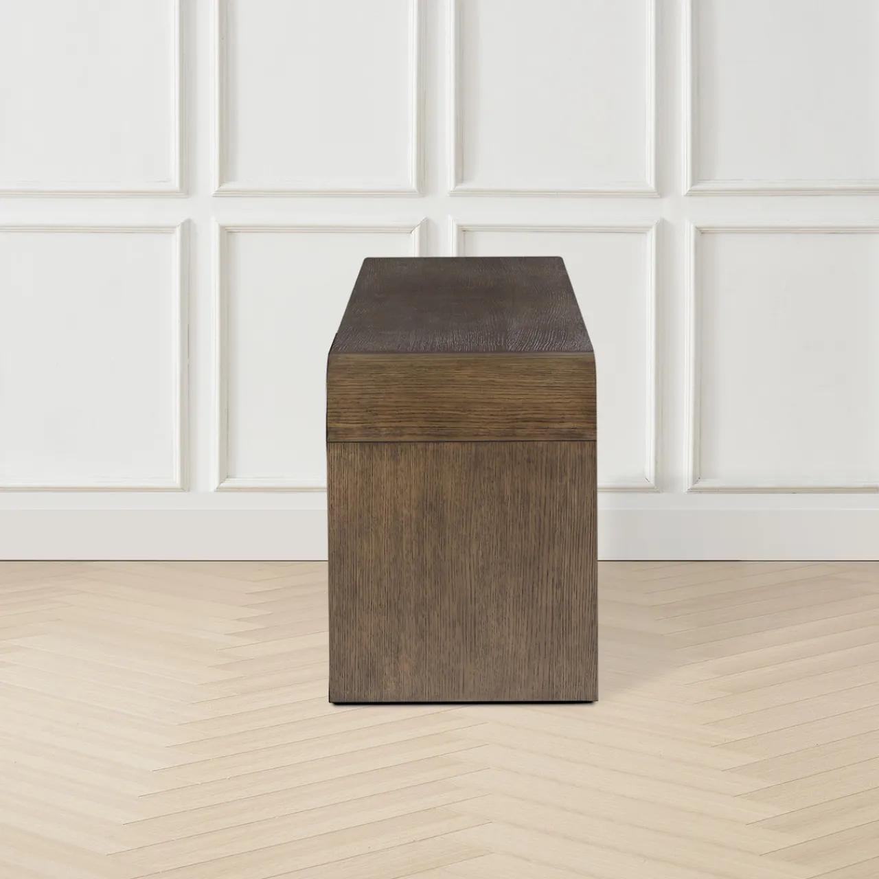 Z Gallerie Baja Media Console - Warm Oak> Cabinets & Shelving
