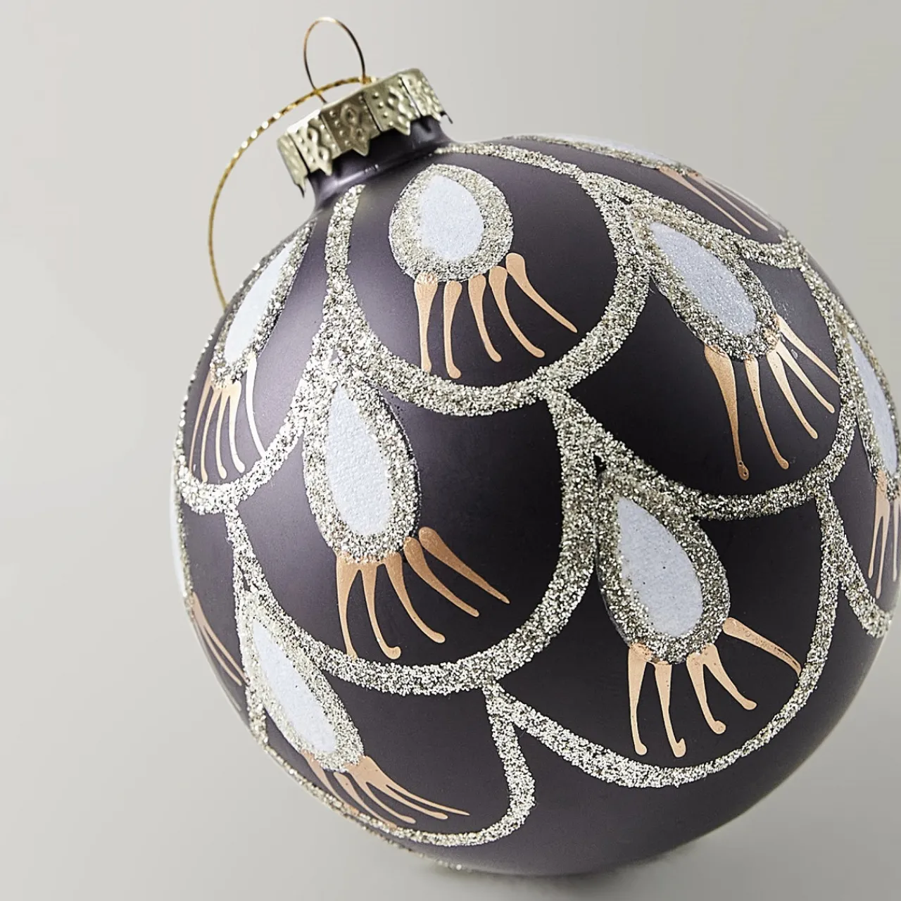 Z Gallerie Balck Deco Ornament- Set of 4> Ornaments | Décor Sale
