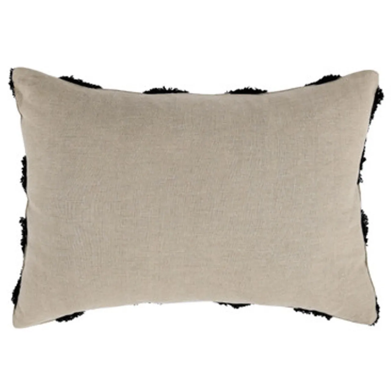 Z Gallerie Barton Lumbar Pillow - Black> Textile Sale | Patterned Pillows