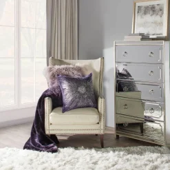 Z Gallerie Bijou Throw - Aubergine> Solid Throws | Textile Sale