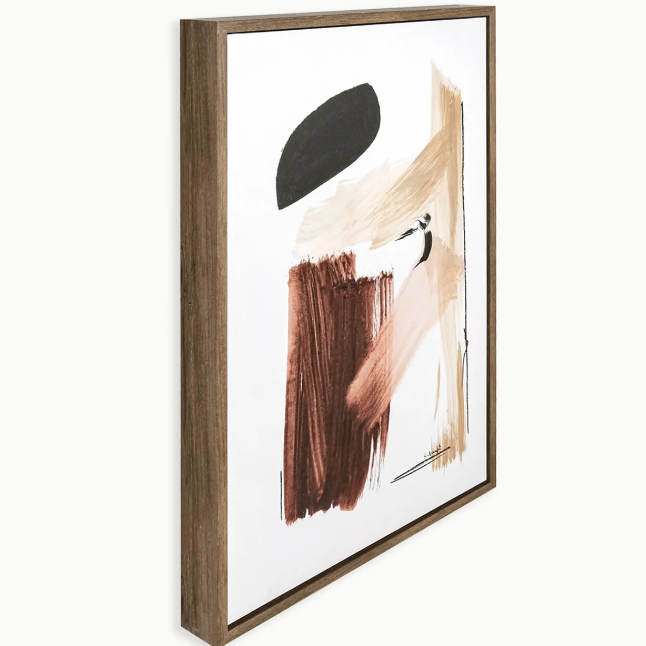 Z Gallerie Black Beret> Canvas | Natural