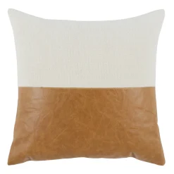 Z Gallerie Bodie Pillow 20" - Ivory> Textile Sale | Leather & Hide Pillows