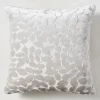 Z Gallerie Botanical Pillow 20" - Silver> Textile Sale | Patterned Pillows