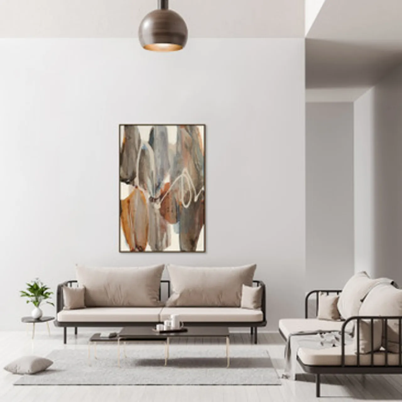 Z Gallerie Boundless> Canvas | Multi Colored
