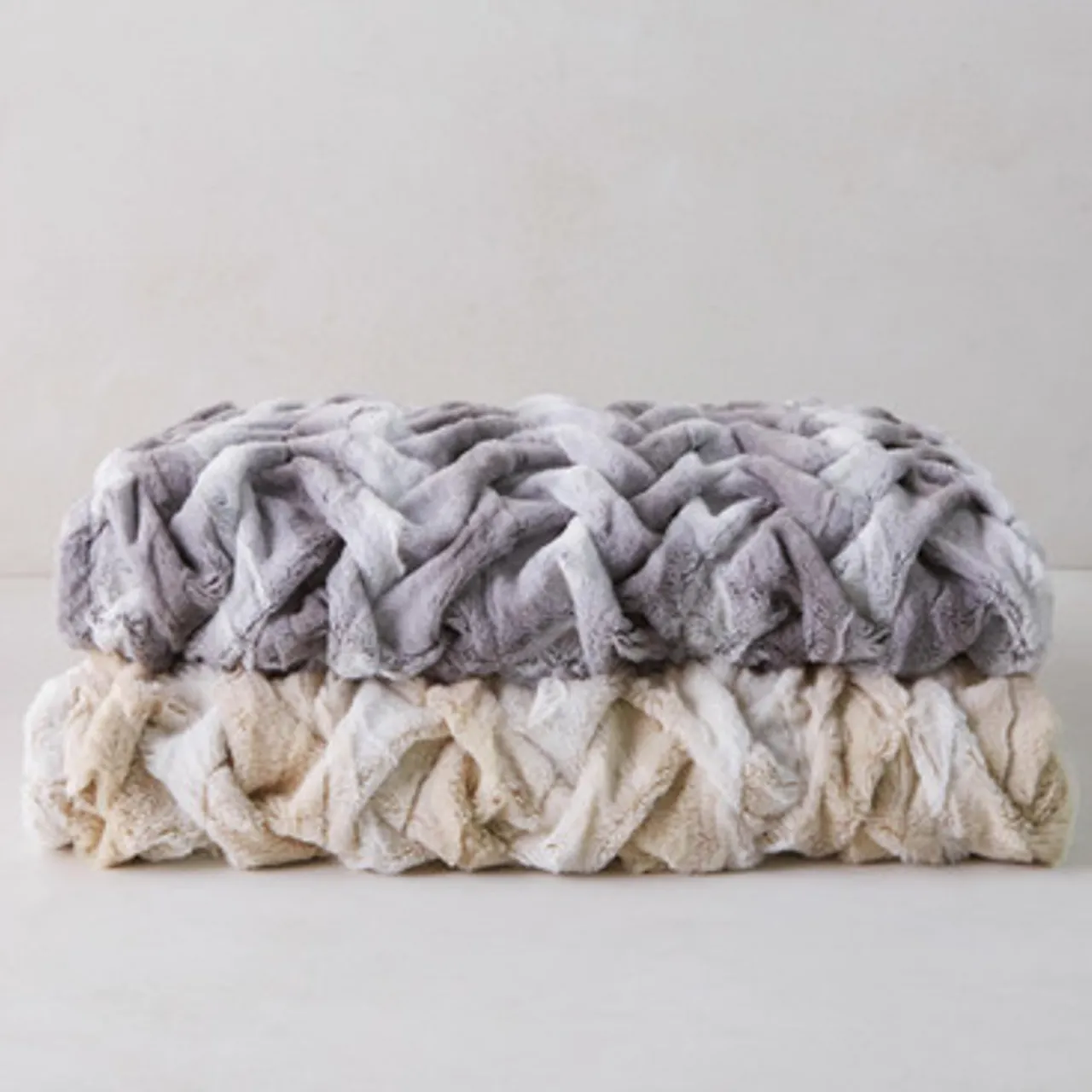 Z Gallerie Brixton Throw - Grey> Solid Throws | Textile Sale