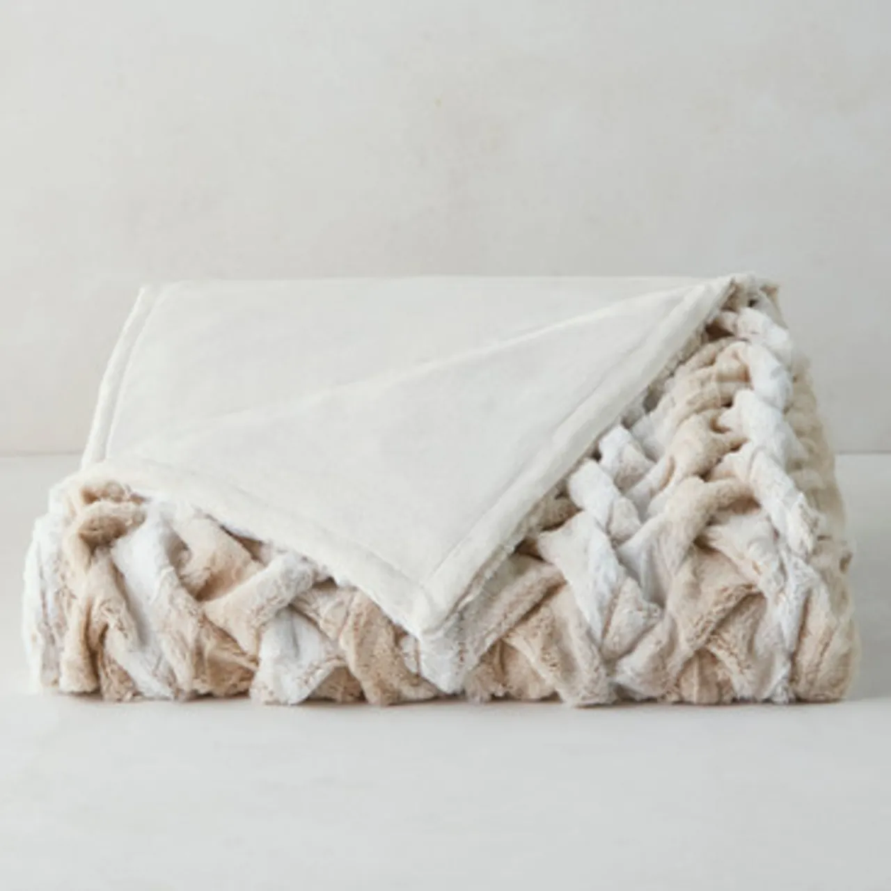 Z Gallerie Brixton Throw - Natural> Solid Throws | Textile Sale