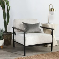 Z Gallerie Caelynn Lumbar Pillow - Grey><noscript><img width=