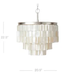 Z Gallerie Capiz Chandelier><noscript><img width=