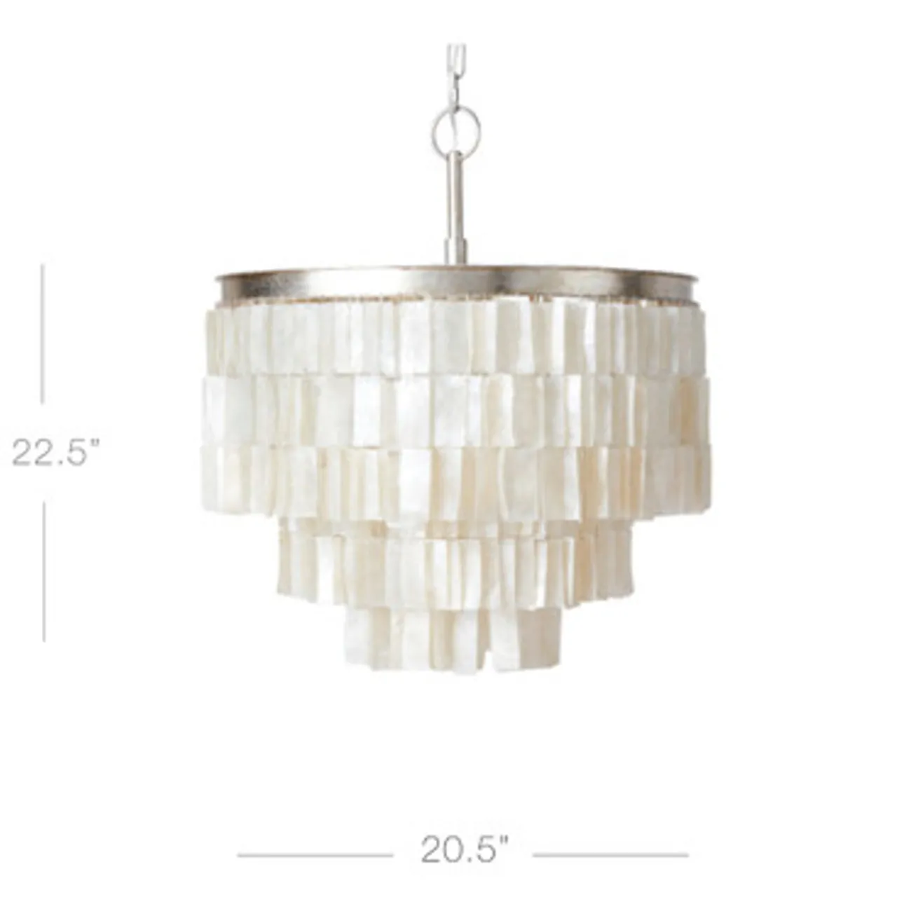 Z Gallerie Capiz Chandelier> Lighting Sale | Chandeliers