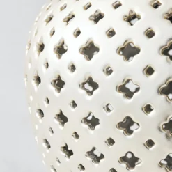 Z Gallerie Ceramic Filigree Jar><noscript><img width=