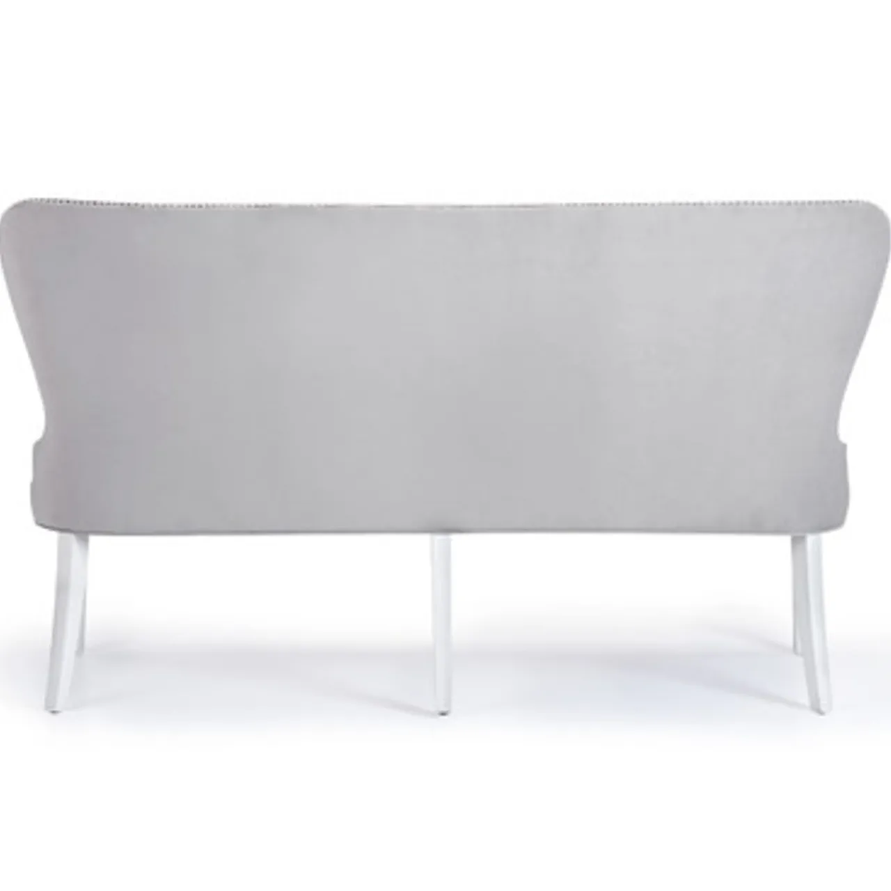 Z Gallerie Charlotte Banquette - High Gloss White> Dining Bench & Stools