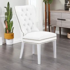Z Gallerie Charlotte Dining Chair - High Gloss White><noscript><img width=