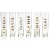 Z Gallerie Cheers Champagne Flutes> Barware & Entertaining | Tabletop Sale