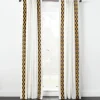 Z Gallerie Chloe Jacquard Orb - Custom> Patterned Window Panels | Custom Window Panels