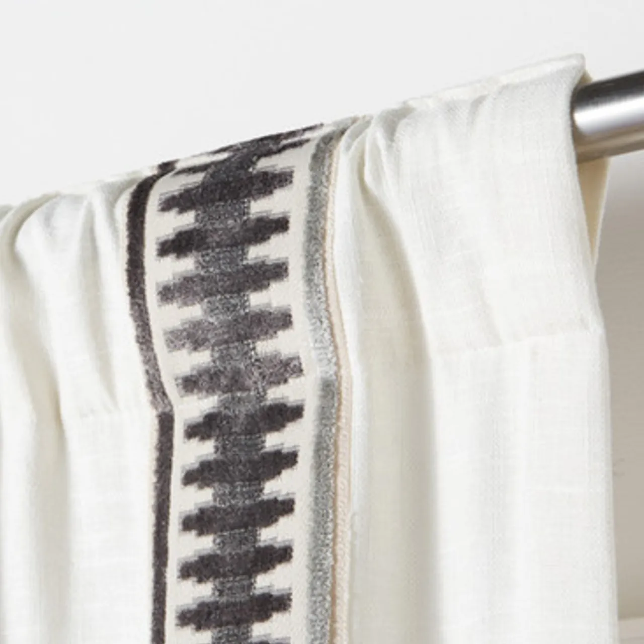 Z Gallerie Chloe Velvet Ladder - Custom> Patterned Window Panels | Custom Window Panels