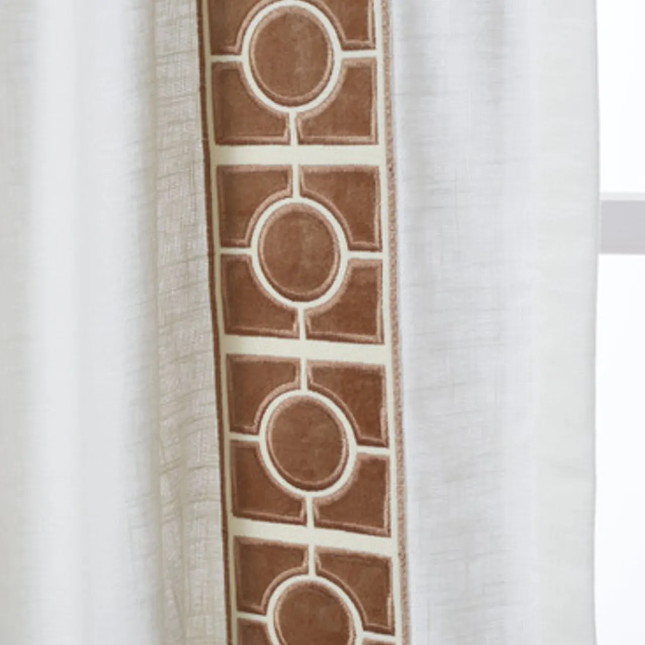 Z Gallerie Chloe Velvet Square - Custom> Patterned Window Panels | Custom Window Panels
