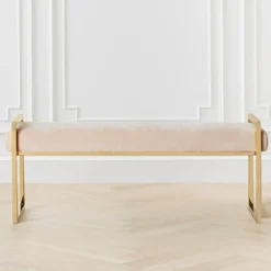 Z Gallerie Clara Bench> Benches & Stools | Benches & Ottomans