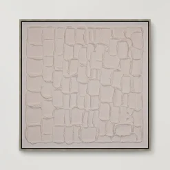 Z Gallerie Cobblestone I> Hand Painted | Framed Art