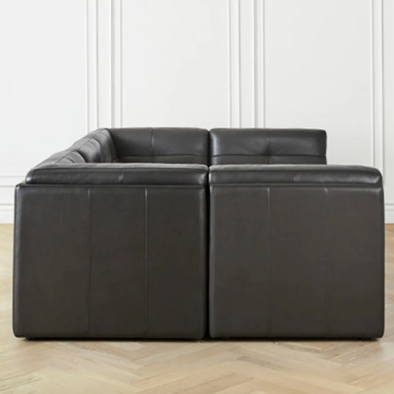 Z Gallerie Convo Leather Sectional - 6 PC> Sofas | Sectionals