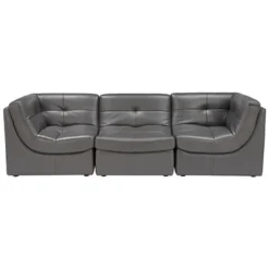Z Gallerie Convo Leather Sofa> Sofas