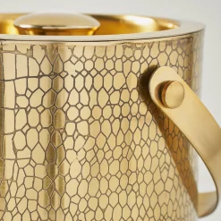 Z Gallerie Croc Embossed Ice Bucket><noscript><img width=