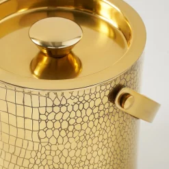 Z Gallerie Croc Embossed Ice Bucket><noscript><img width=