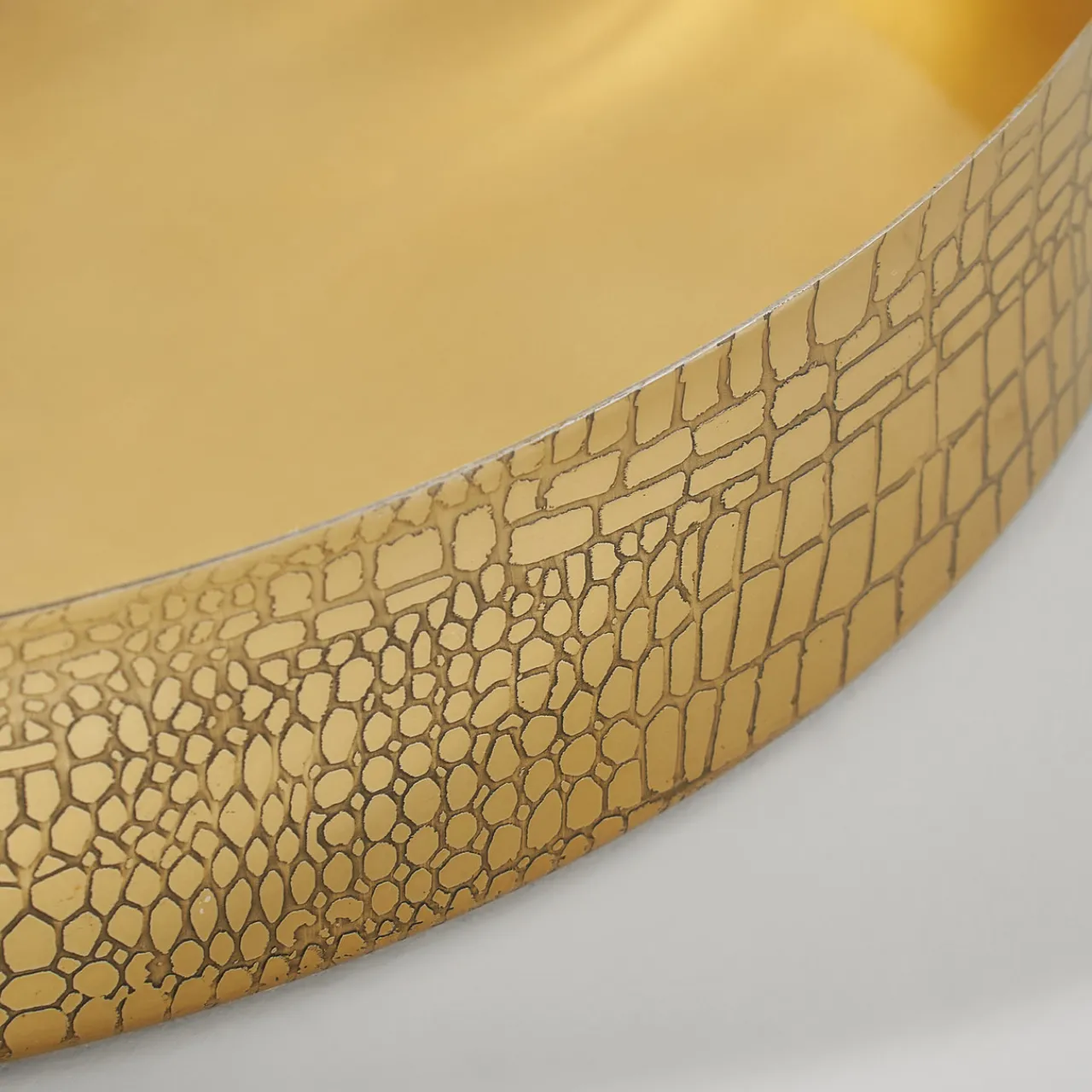 Z Gallerie Croc Embossed Tray> Décor Sale | Living Room Decor