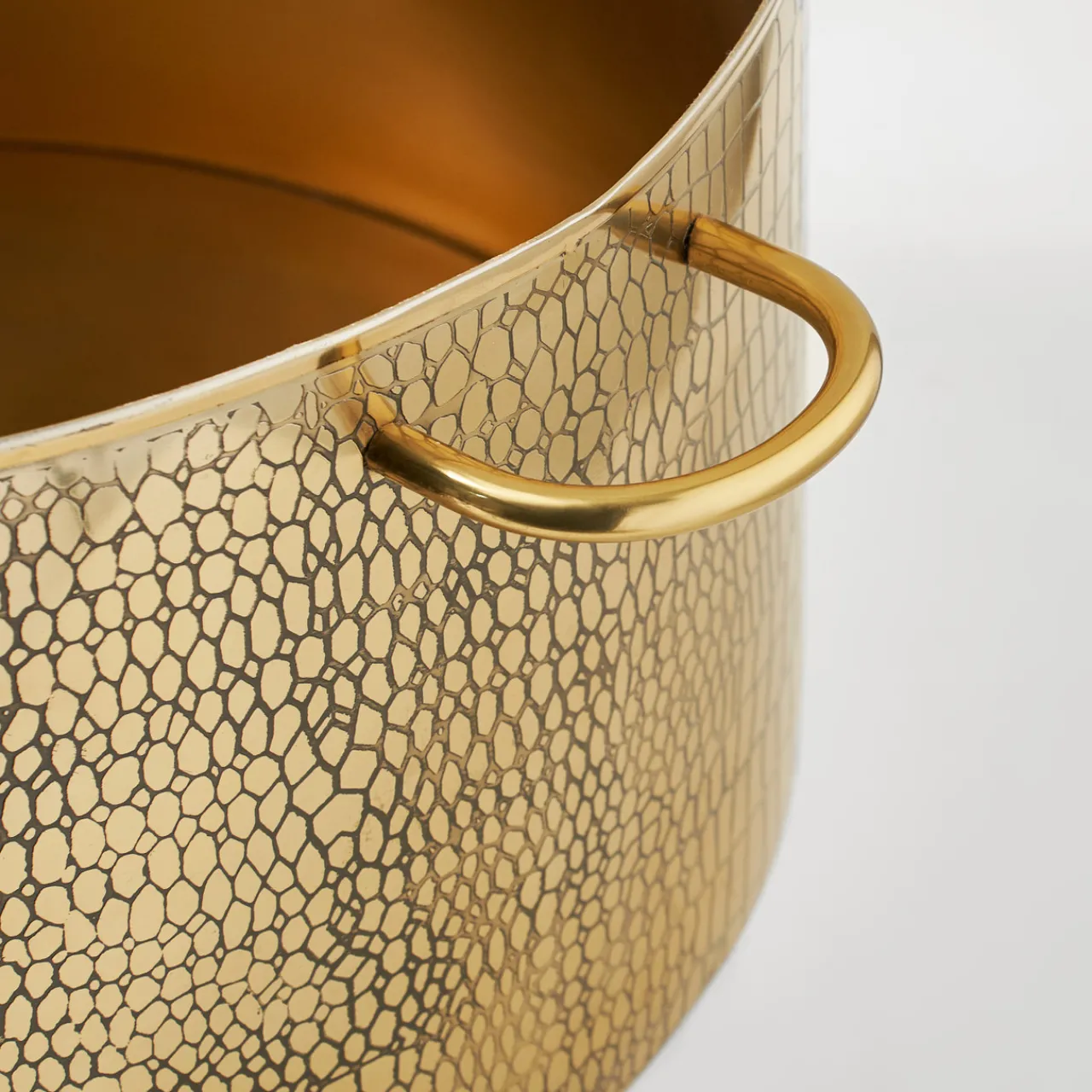 Z Gallerie Croc Embossed Wine Bucket> Décor Sale | Living Room Decor