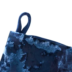 Z Gallerie Crushed Velvet Stocking - Sapphire><noscript><img width=