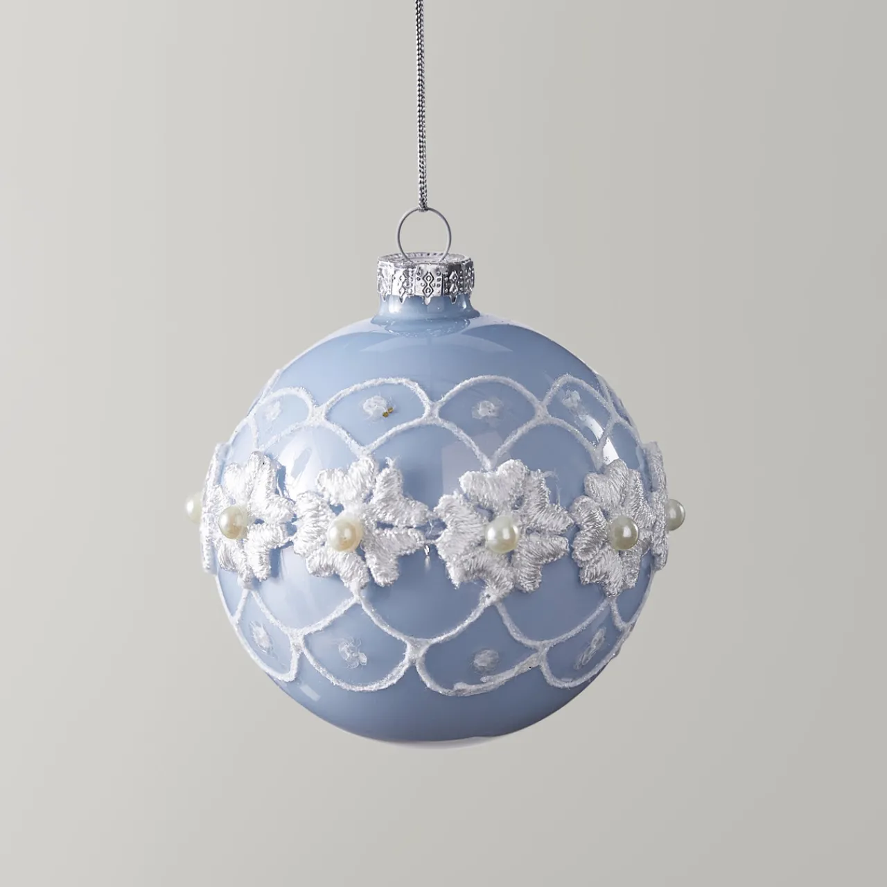 Z Gallerie 3D Floral Ornament - Set of 4> Ornaments | Décor Sale
