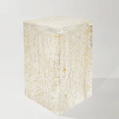 Z Gallerie Diamond Block End Table> Side Tables