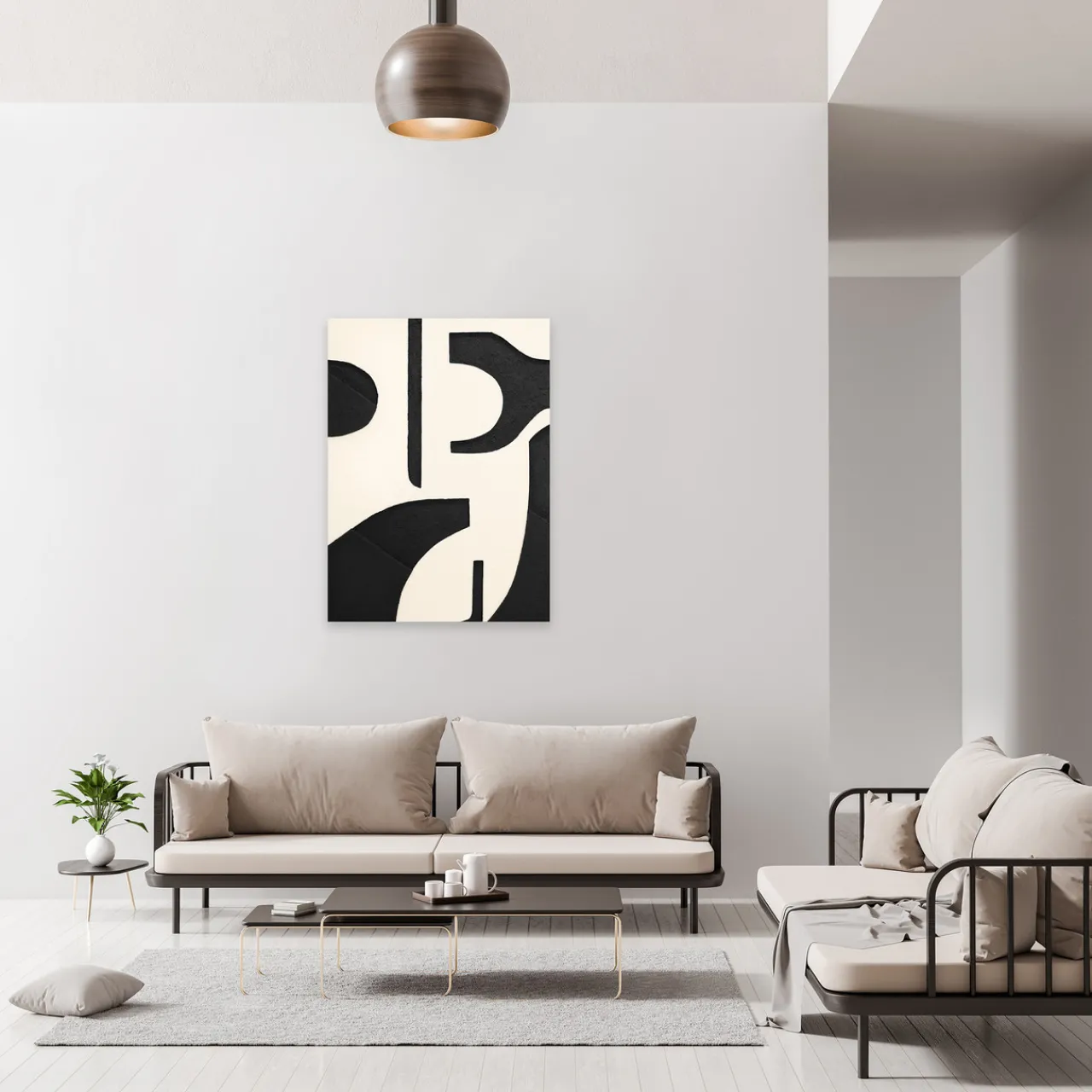 Z Gallerie Domino I> Series | Canvas